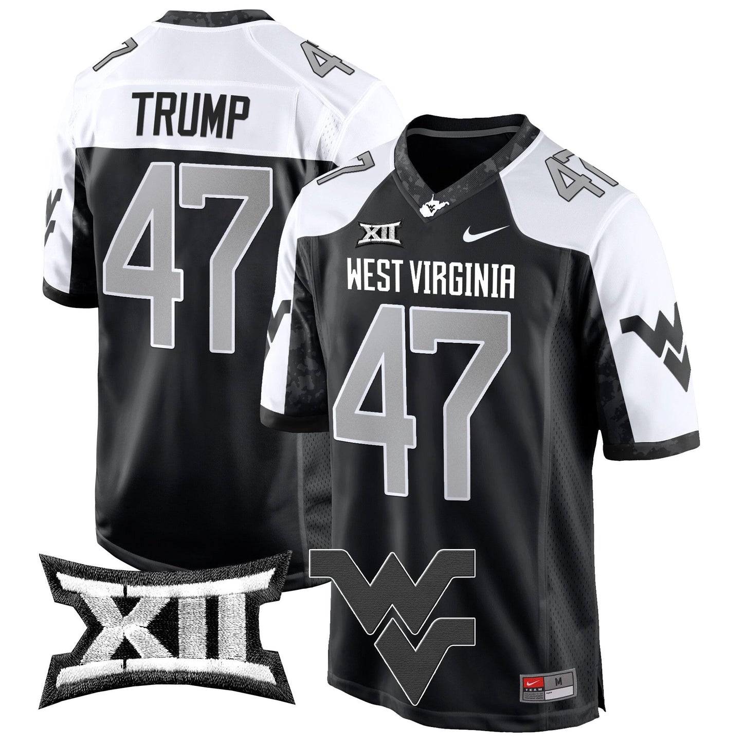 West Virginia Mountaineers 2024 Game Jersey - All Stitched