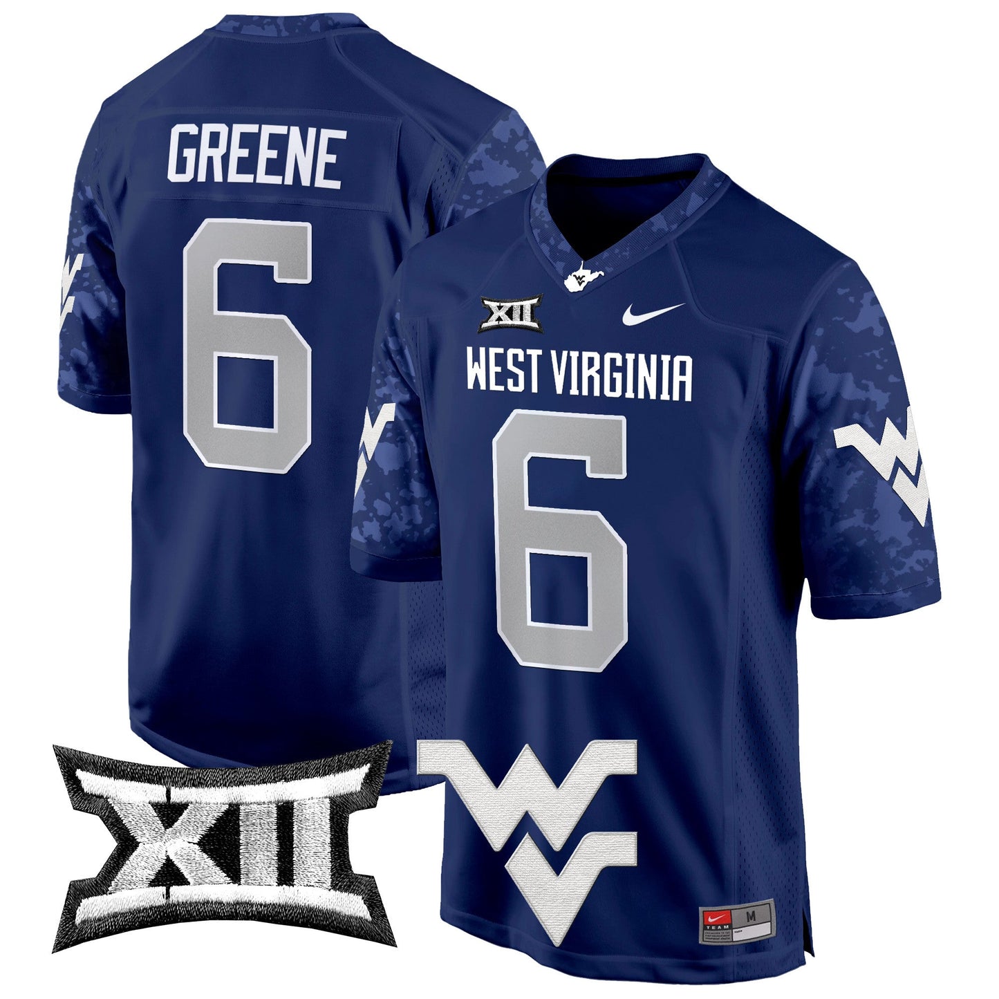 West Virginia Mountaineers 2024 Game Jersey - All Stitched