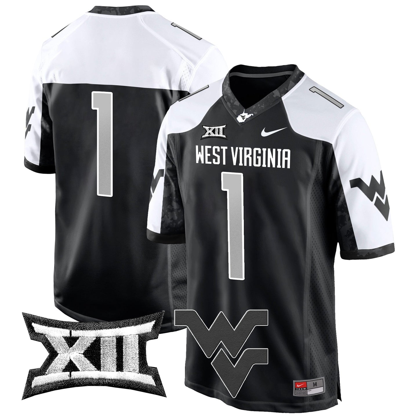 West Virginia Mountaineers 2024 Game Jersey - All Stitched
