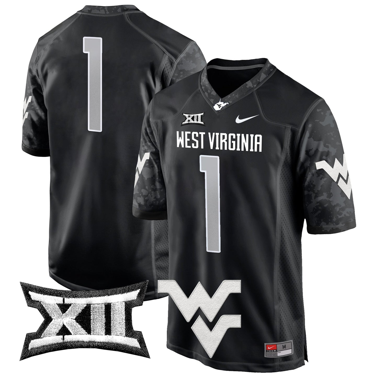 West Virginia Mountaineers 2024 Game Jersey - All Stitched