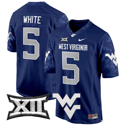 West Virginia Mountaineers 2024 Game Jersey - All Stitched