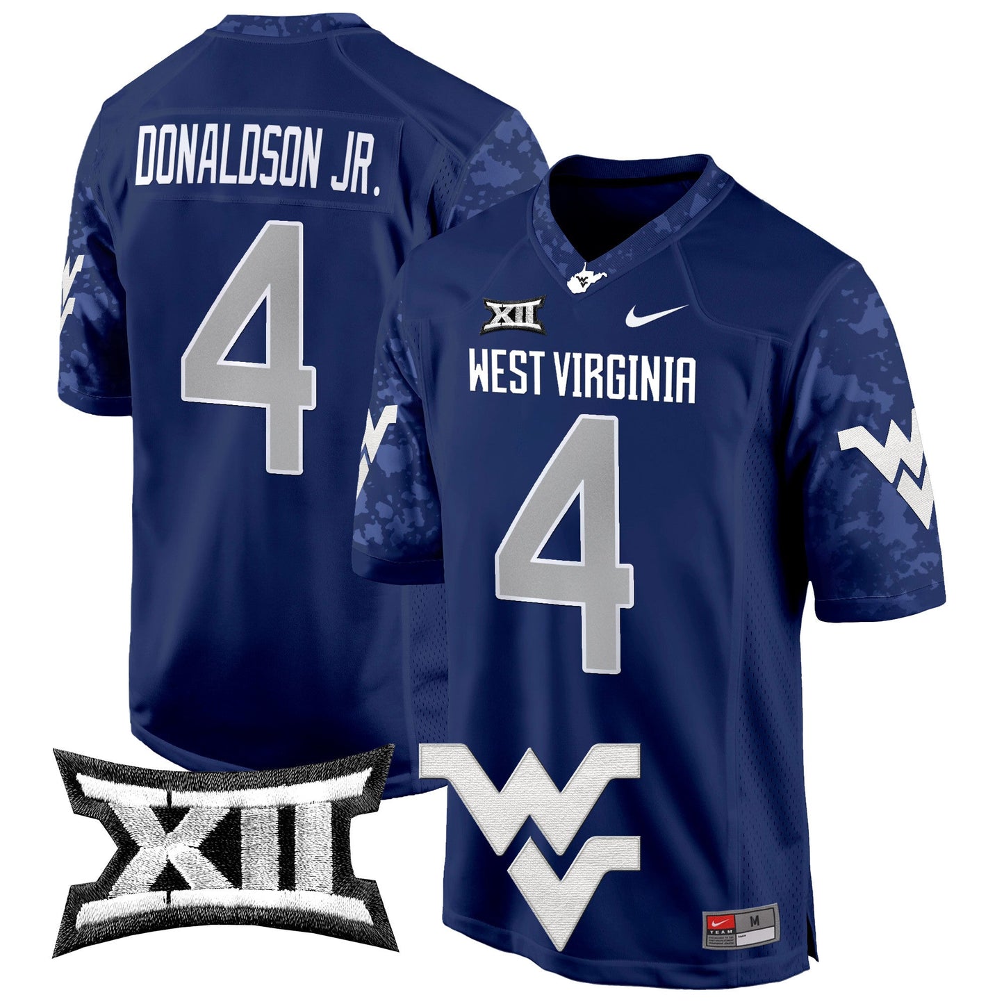 West Virginia Mountaineers 2024 Game Jersey - All Stitched