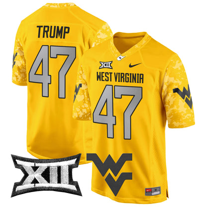 West Virginia Mountaineers 2024 Game Jersey - All Stitched