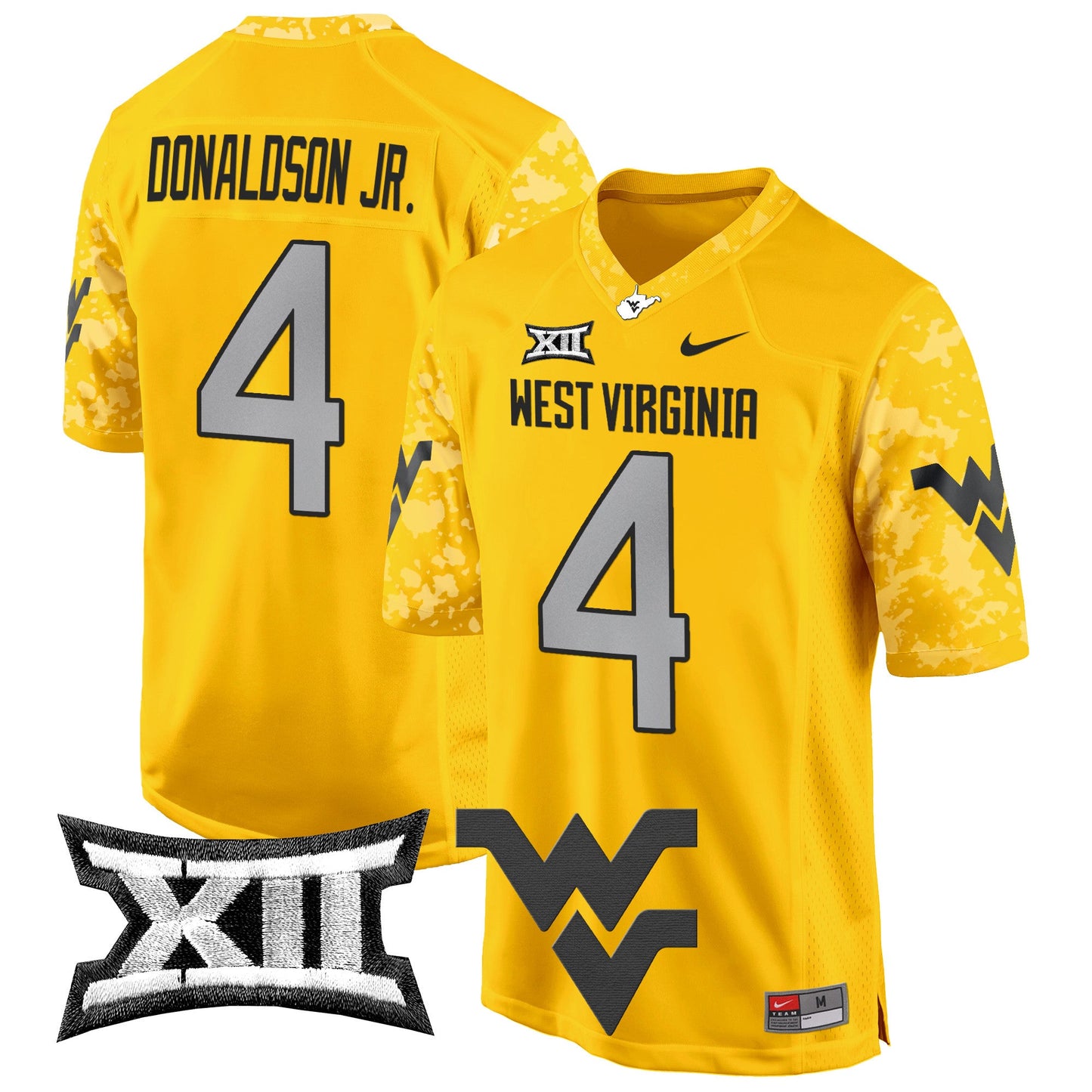 West Virginia Mountaineers 2024 Game Jersey - All Stitched