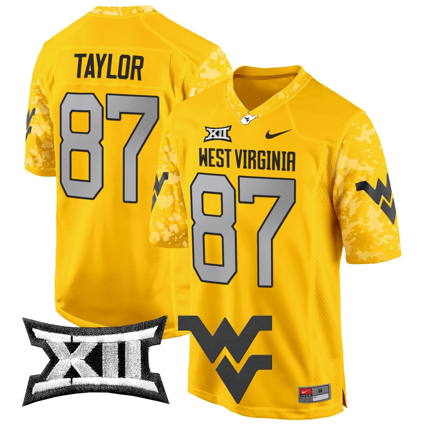West Virginia Mountaineers 2024 Game Jersey - All Stitched