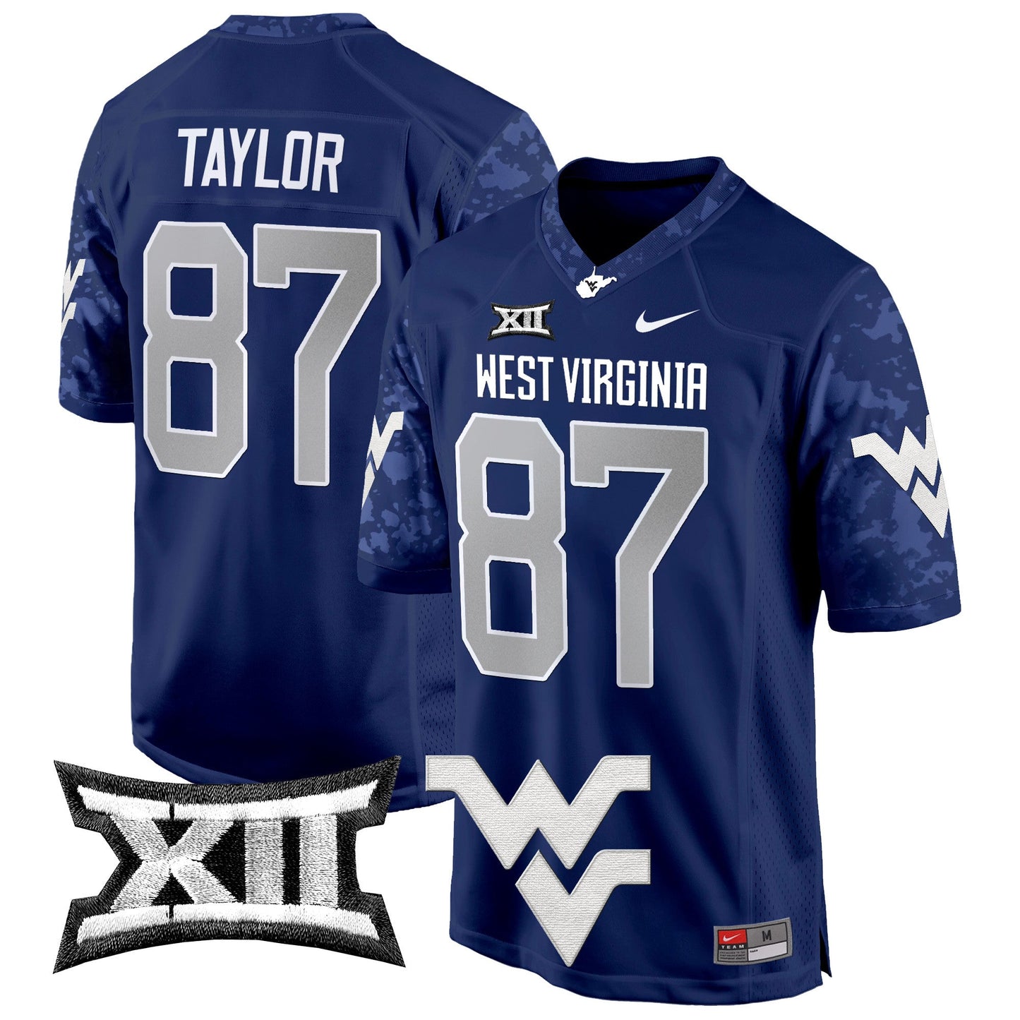 West Virginia Mountaineers 2024 Game Jersey - All Stitched