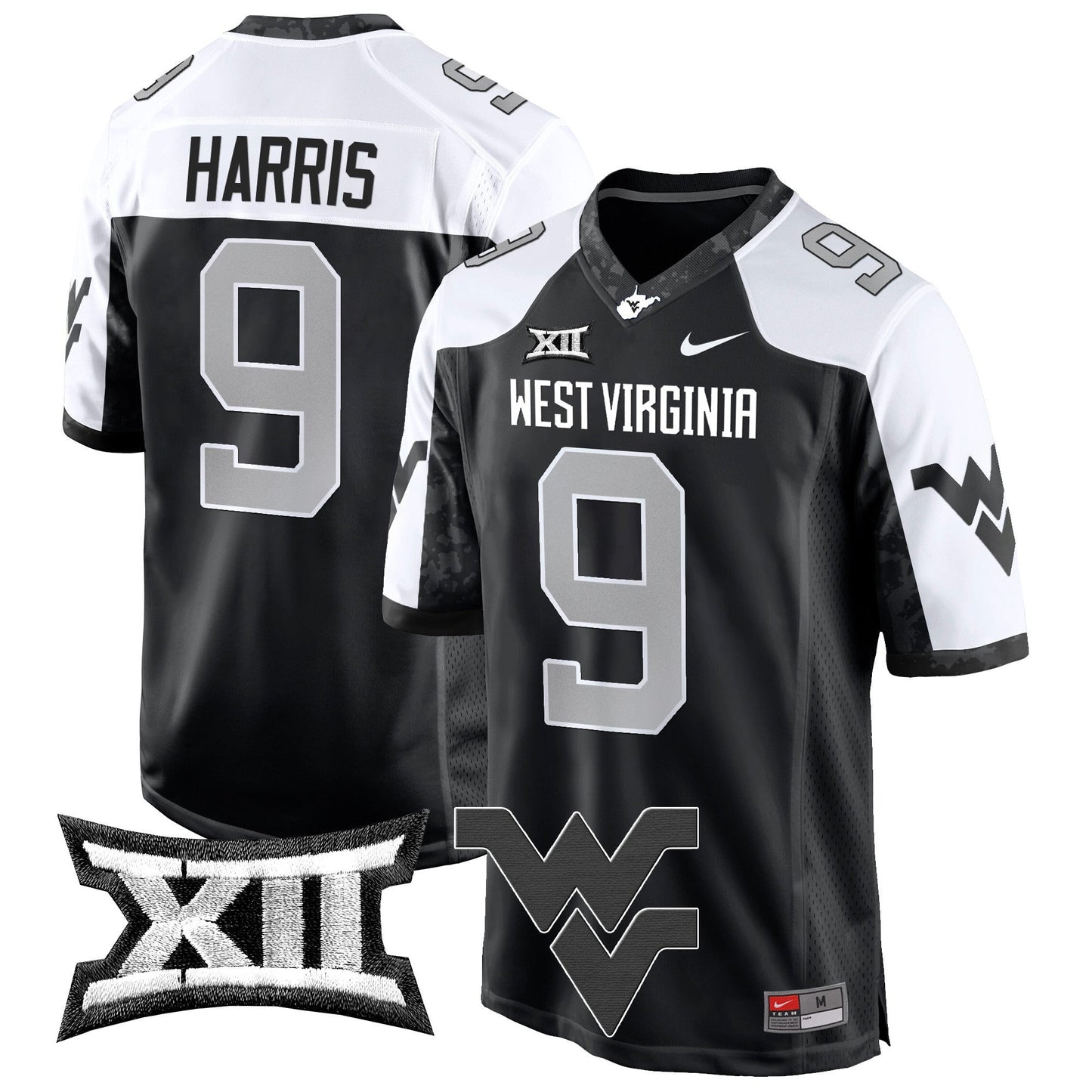 West Virginia Mountaineers 2024 Game Jersey - All Stitched
