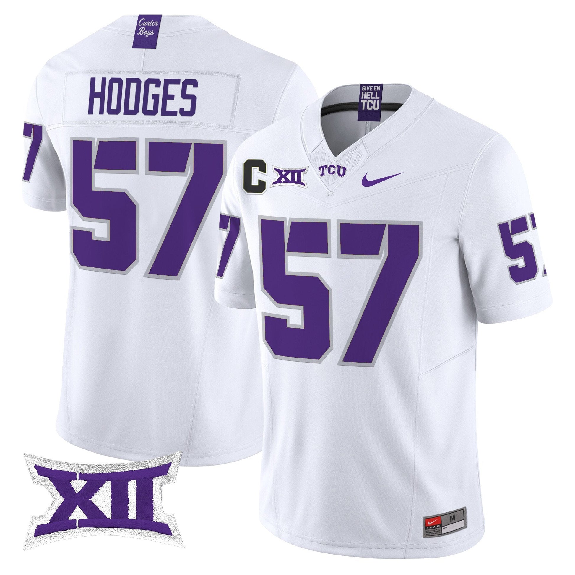 Men's TCU Horned Frogs 2025 Vapor Limited Jersey - All stitched