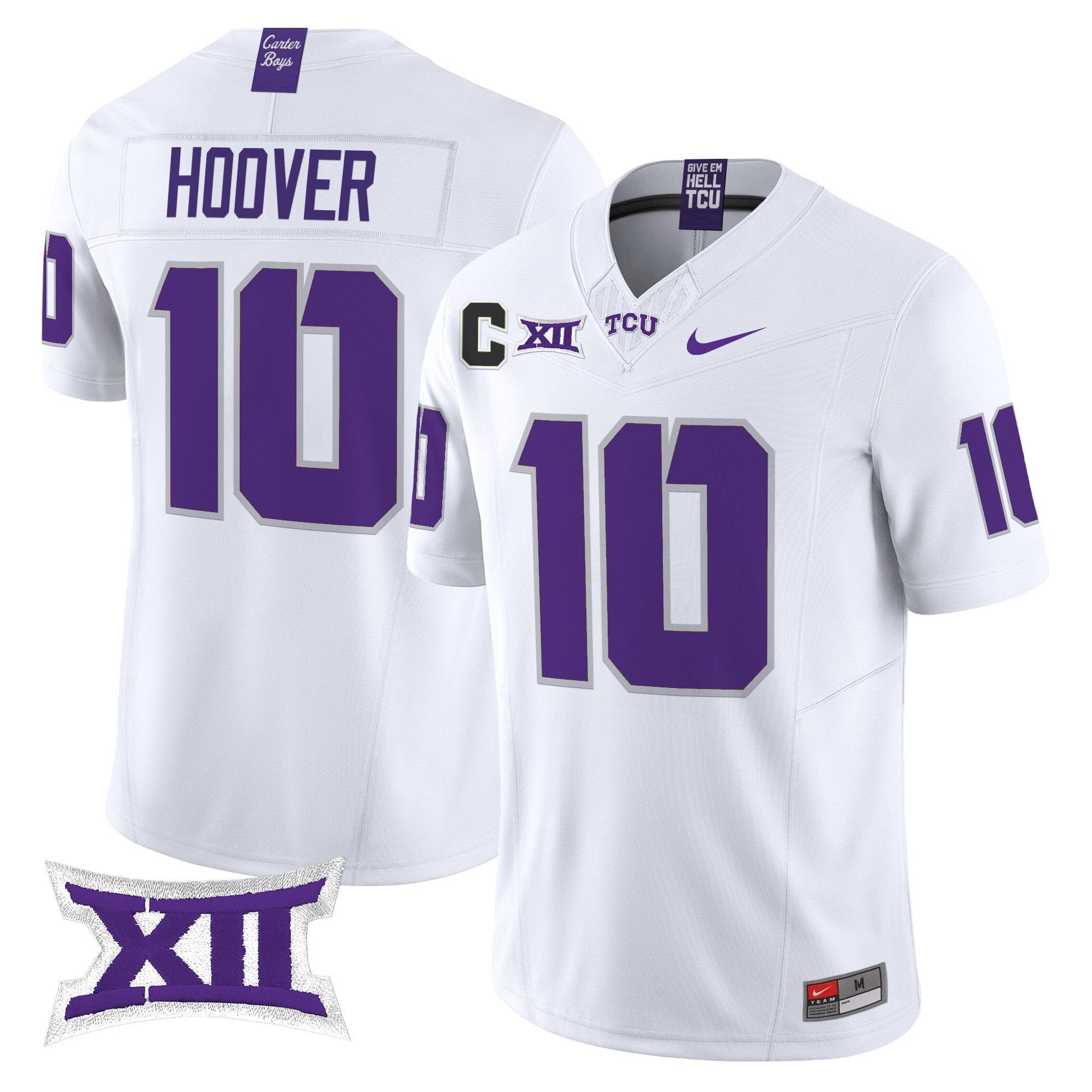 Men's TCU Horned Frogs 2025 Vapor Limited Jersey - All stitched