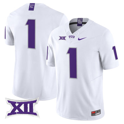 Men's TCU Horned Frogs 2025 Vapor Limited Jersey - All stitched