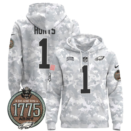 PHI 2024 Salute to Service Establishment Year Patch Pullover Hoodie