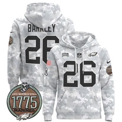 PHI 2024 Salute to Service Establishment Year Patch Pullover Hoodie