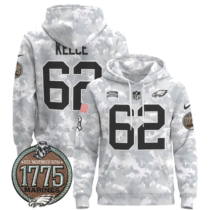 PHI 2024 Salute to Service Establishment Year Patch Pullover Hoodie