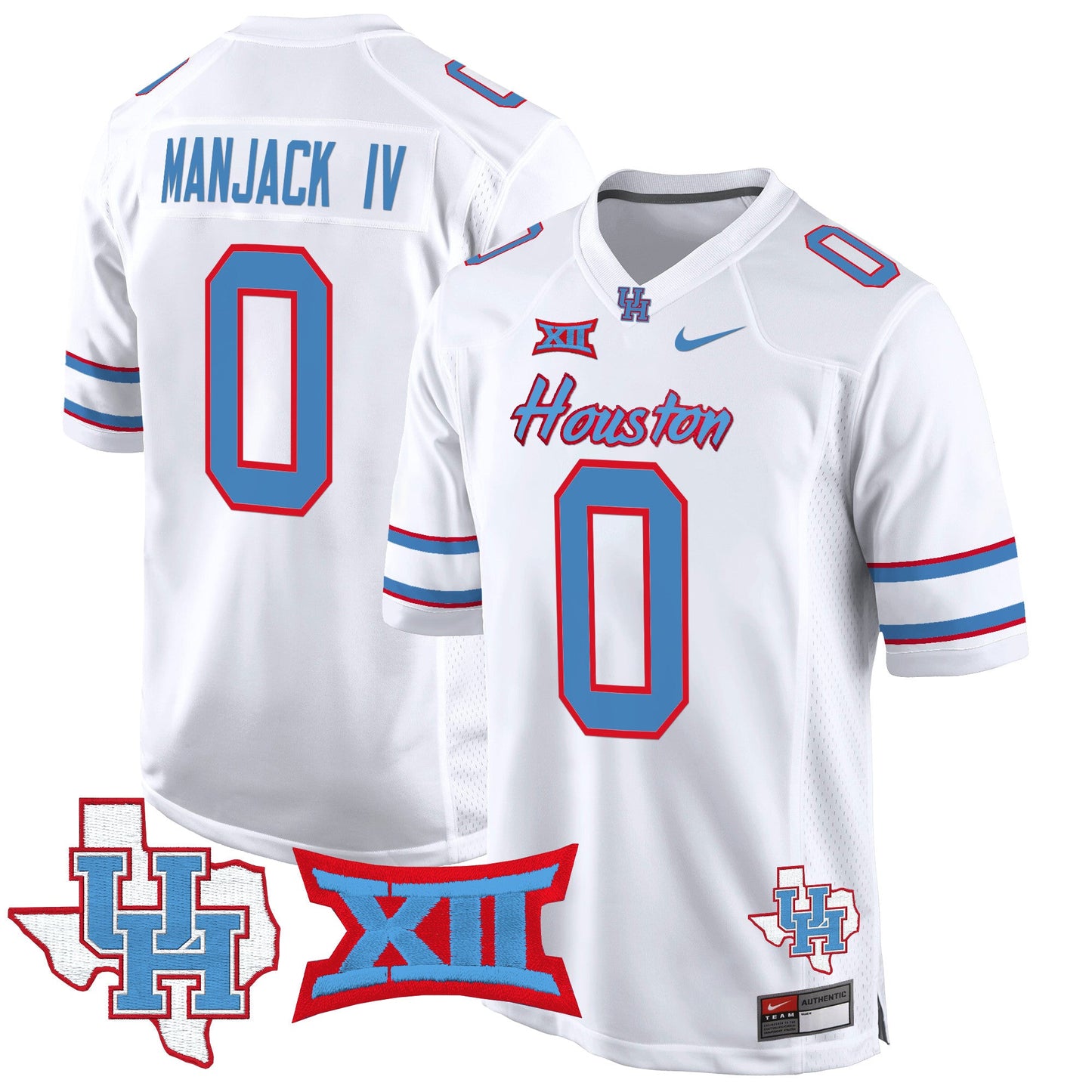 Houston Cougars 2024 Game Jersey - All Stitched