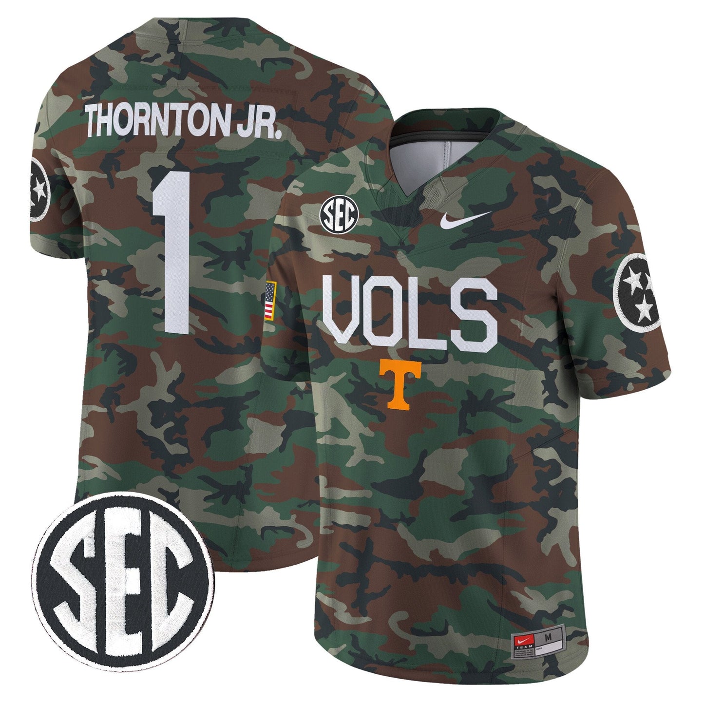 TENN 2024 Military Vapor Limited Jersey - All Stitched