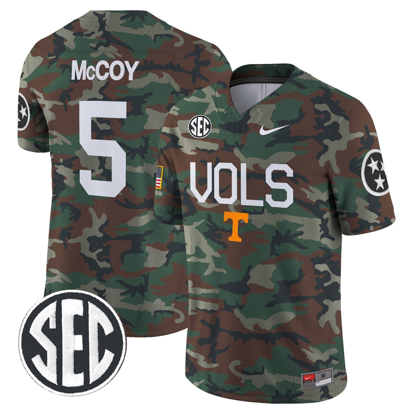 TENN 2024 Military Vapor Limited Jersey - All Stitched