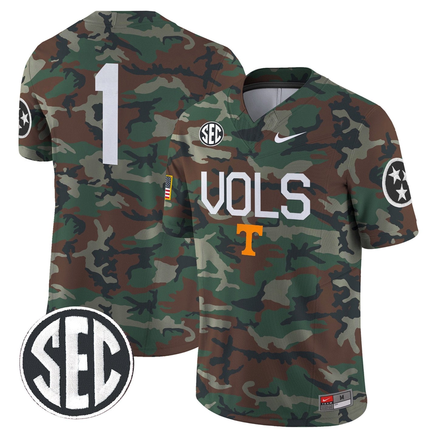 TENN 2024 Military Vapor Limited Jersey - All Stitched