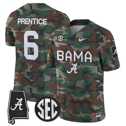 BAMA 2024 Military Vapor Limited Jersey - All Stitched