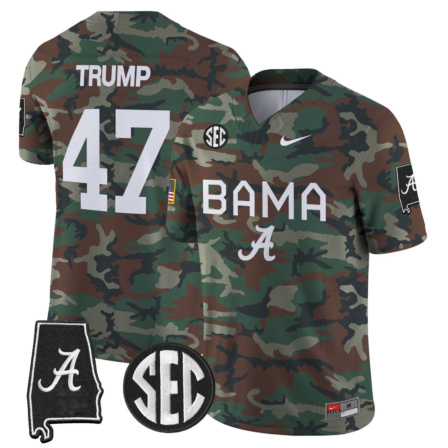 BAMA 2024 Military Vapor Limited Jersey - All Stitched