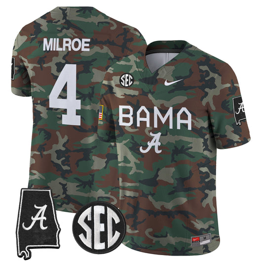 BAMA 2024 Military Vapor Limited Jersey - All Stitched