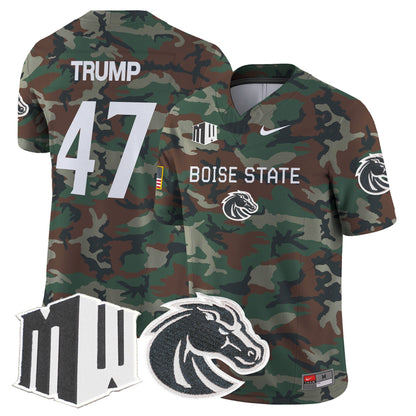 BSU 2024 Military Vapor Limited Jersey - All Stitched