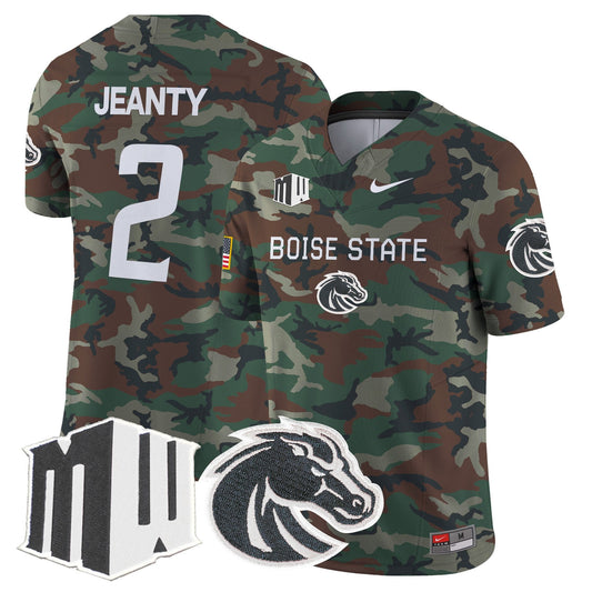 BSU 2024 Military Vapor Limited Jersey - All Stitched