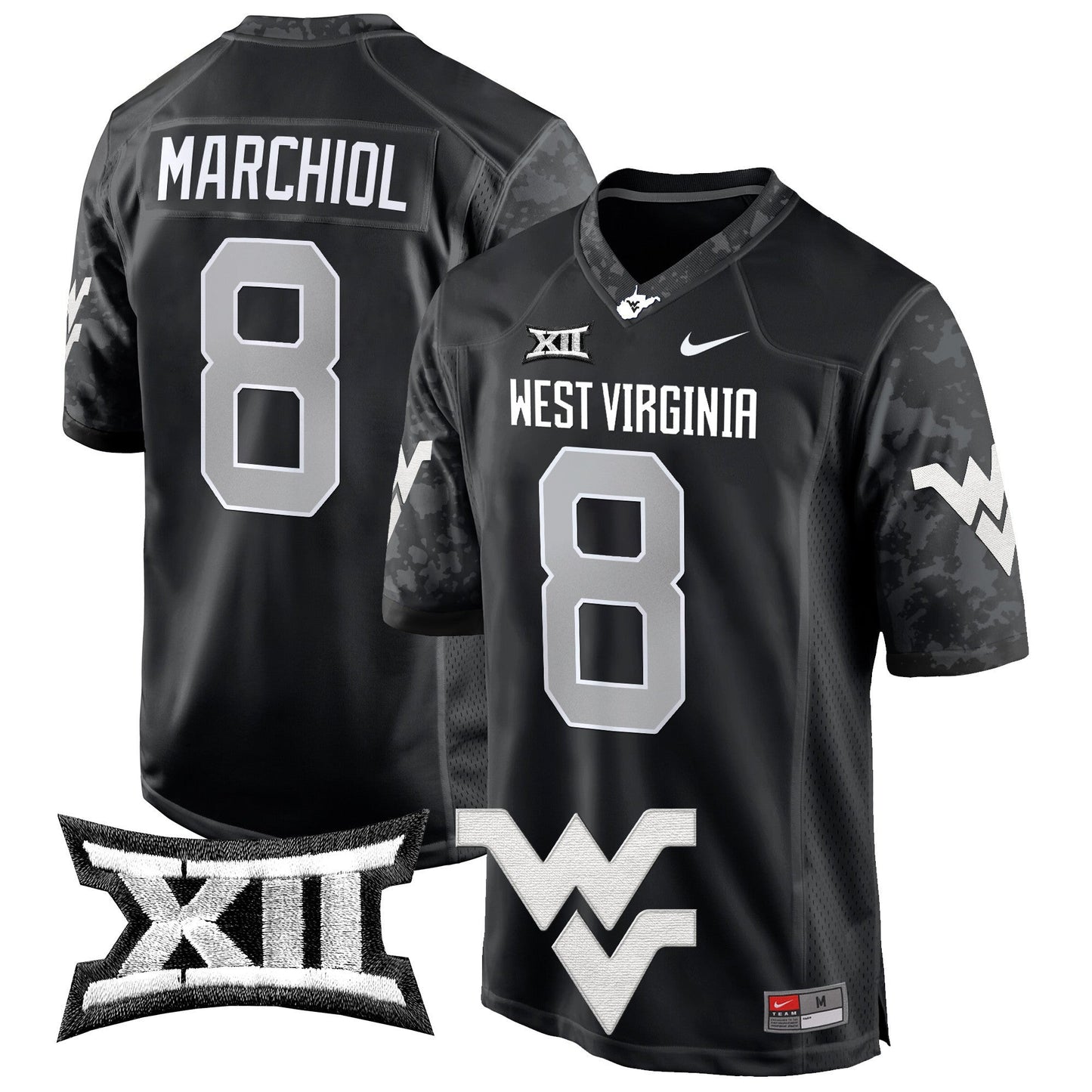 West Virginia Mountaineers 2024 Game Jersey - All Stitched