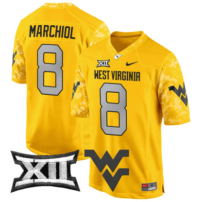 West Virginia Mountaineers 2024 Game Jersey - All Stitched