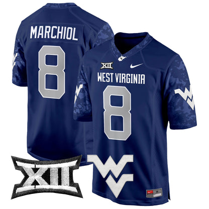 West Virginia Mountaineers 2024 Game Jersey - All Stitched