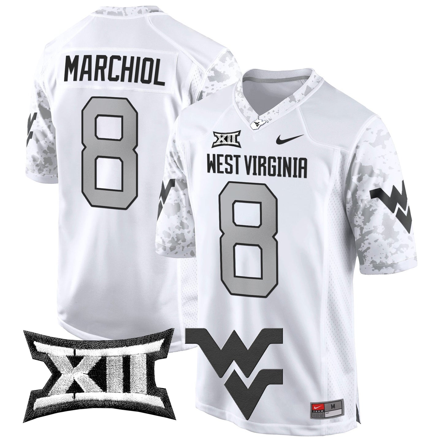 West Virginia Mountaineers 2024 Game Jersey - All Stitched