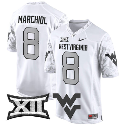 West Virginia Mountaineers 2024 Game Jersey - All Stitched