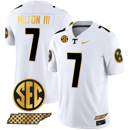 TENN 2024 Gold Vapor Limited Jersey V2 - All Stitched