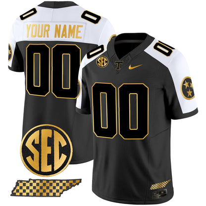 TENN 2024 Gold Vapor Limited Custom Jersey V2 - All Stitched