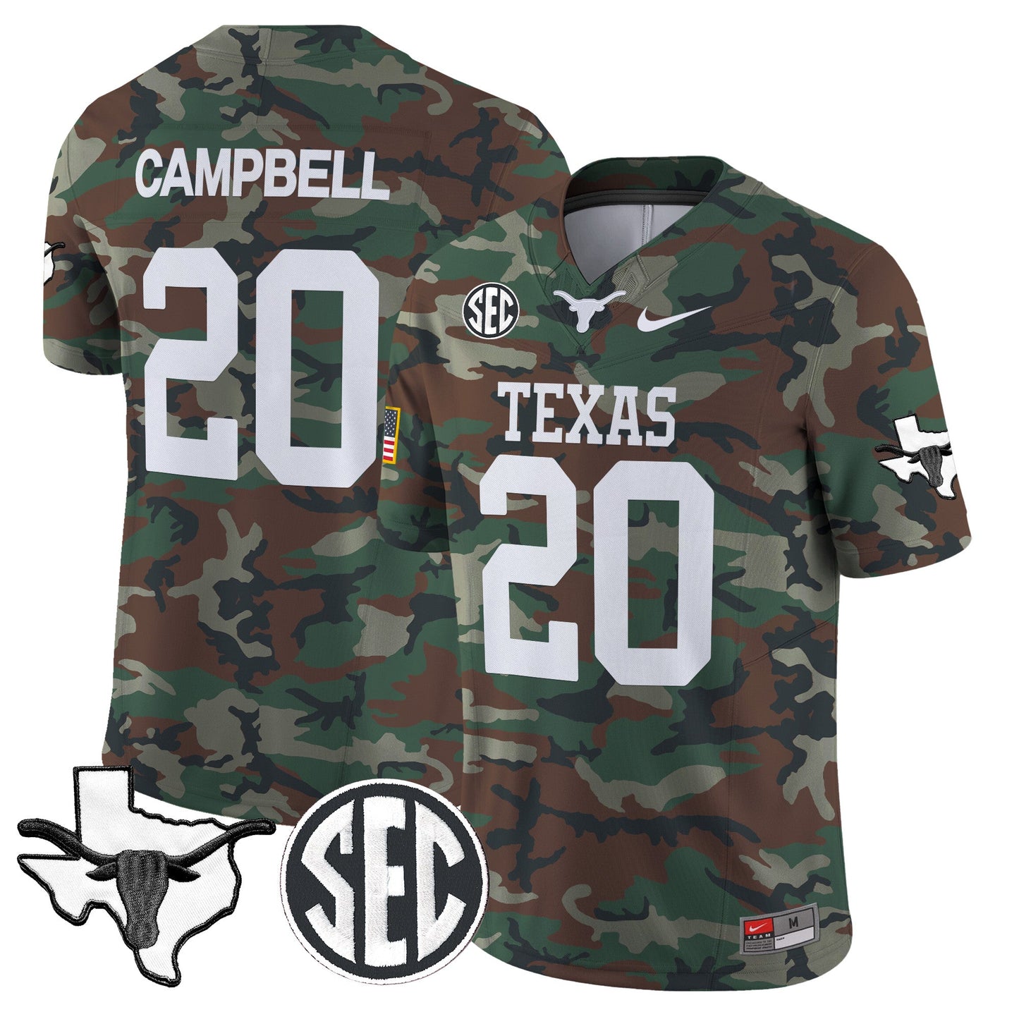 TEX 2024 Military Vapor Limited Jersey V2 - All Stitched