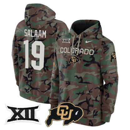 CU 2024 Military Fleece Pullover Hoodie