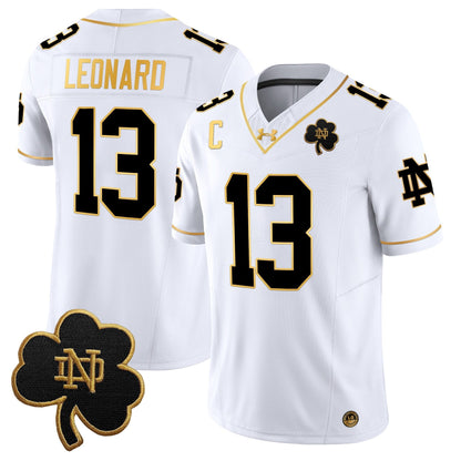 ND 2024 Gold Vapor Limited Jersey - All Stitched