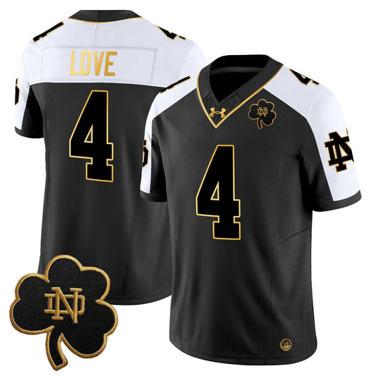 ND 2024 Gold Vapor Limited Jersey - All Stitched