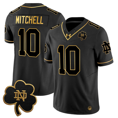 ND 2024 Gold Vapor Limited Jersey - All Stitched