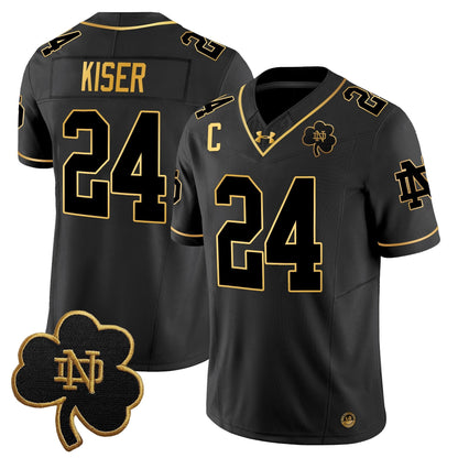 ND 2024 Gold Vapor Limited Jersey - All Stitched