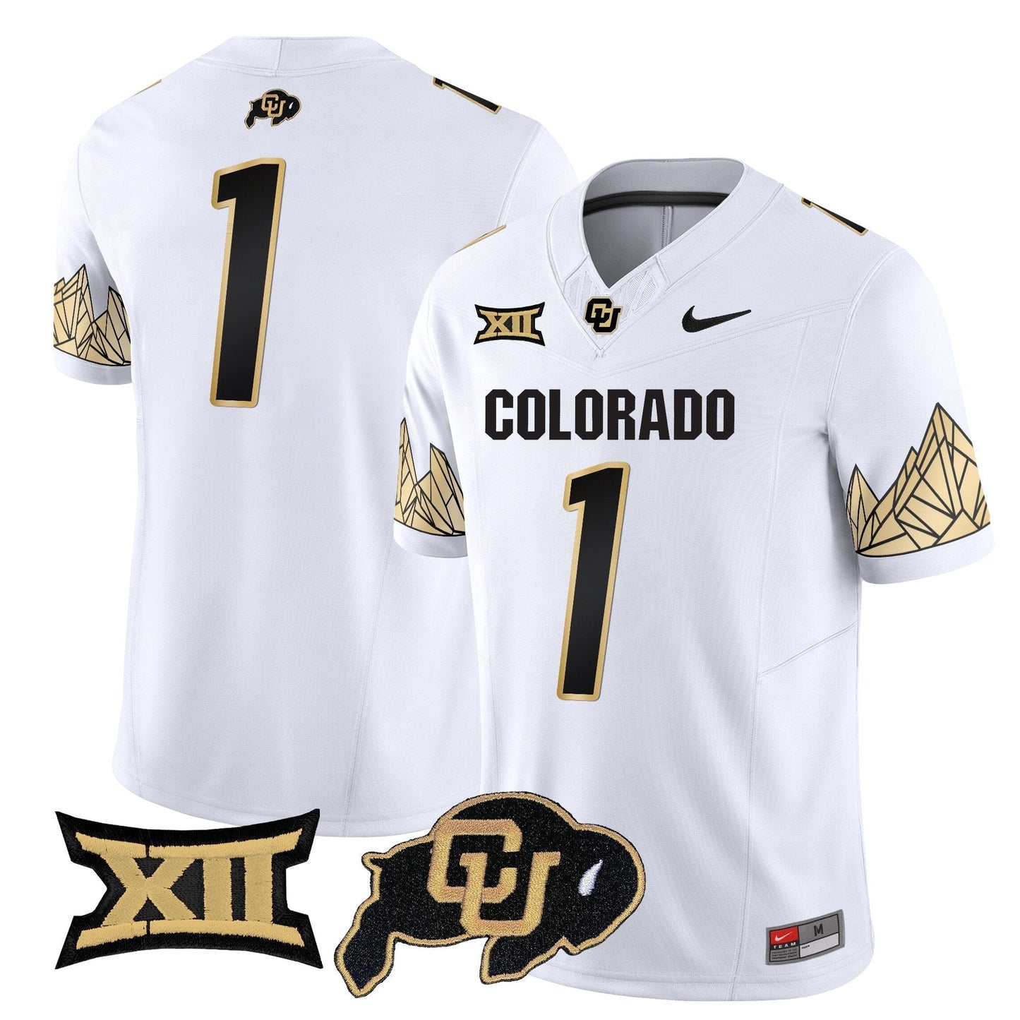 CU Vapor Limited Jersey V4 - Big 12 XII Patch - All Stitched