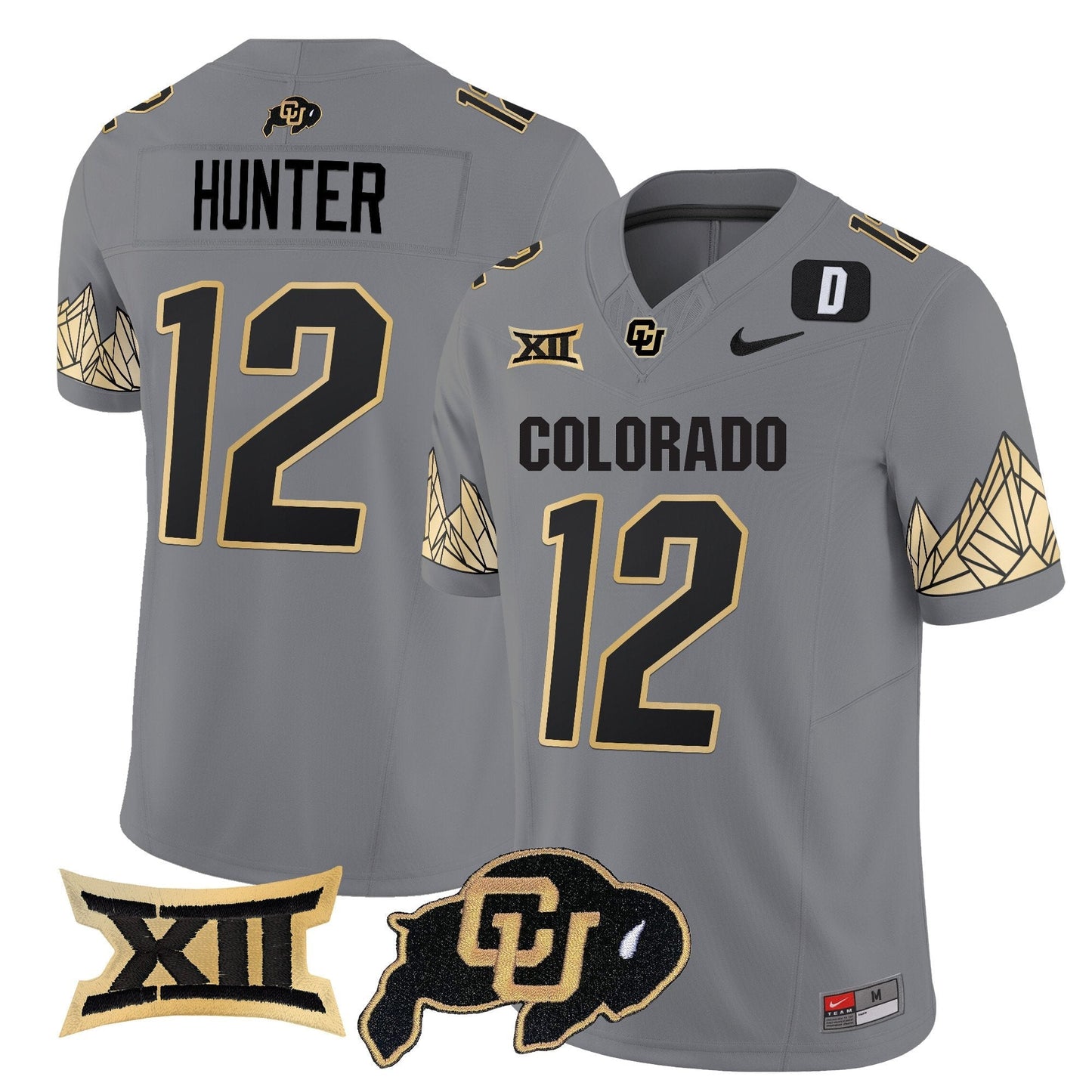 CU Vapor Limited Jersey V4 - Big 12 XII Patch - All Stitched