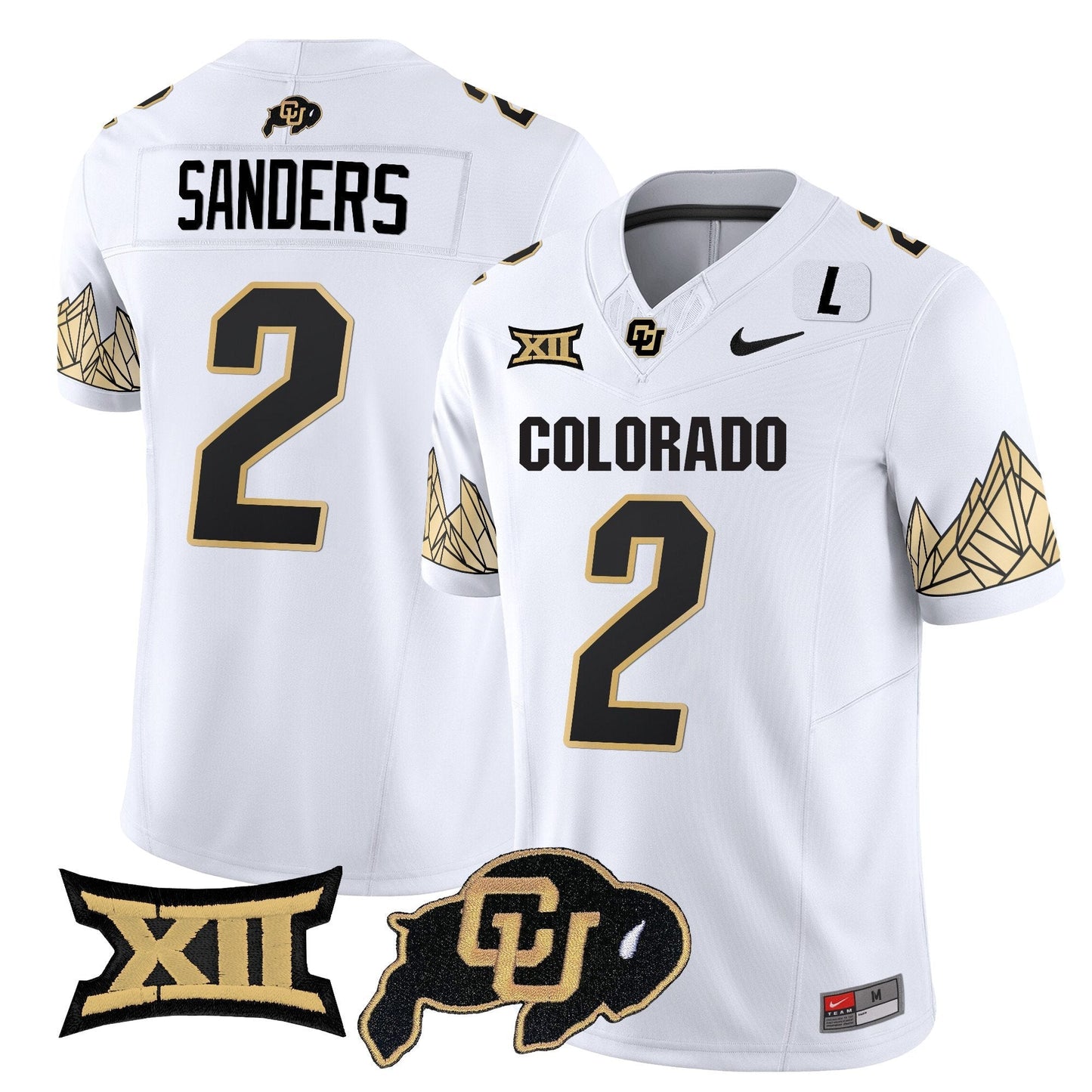 CU Vapor Limited Jersey V4 - Big 12 XII Patch - All Stitched