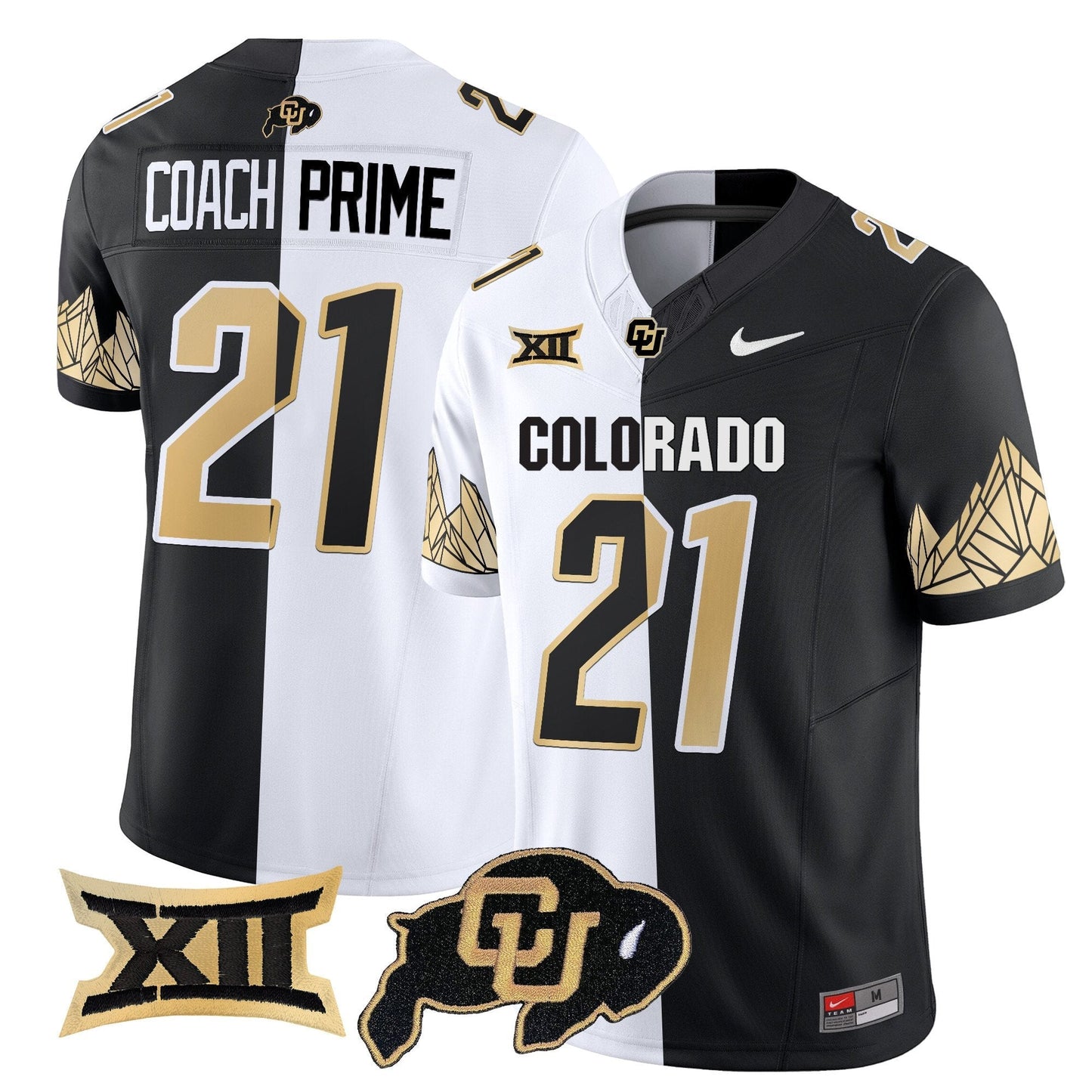 CU Vapor Limited Jersey V4 - Big 12 XII Patch - All Stitched