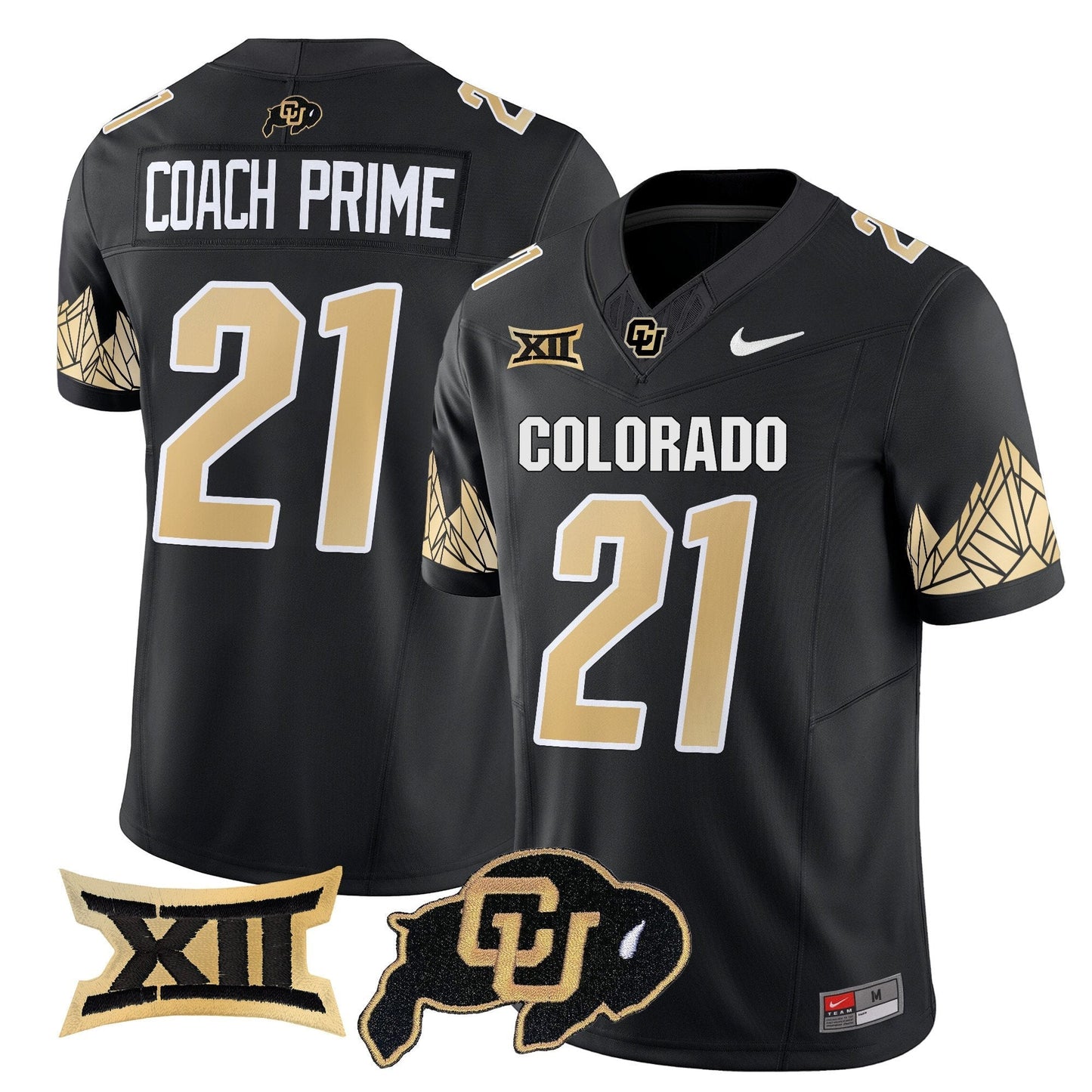 CU Vapor Limited Jersey V4 - Big 12 XII Patch - All Stitched