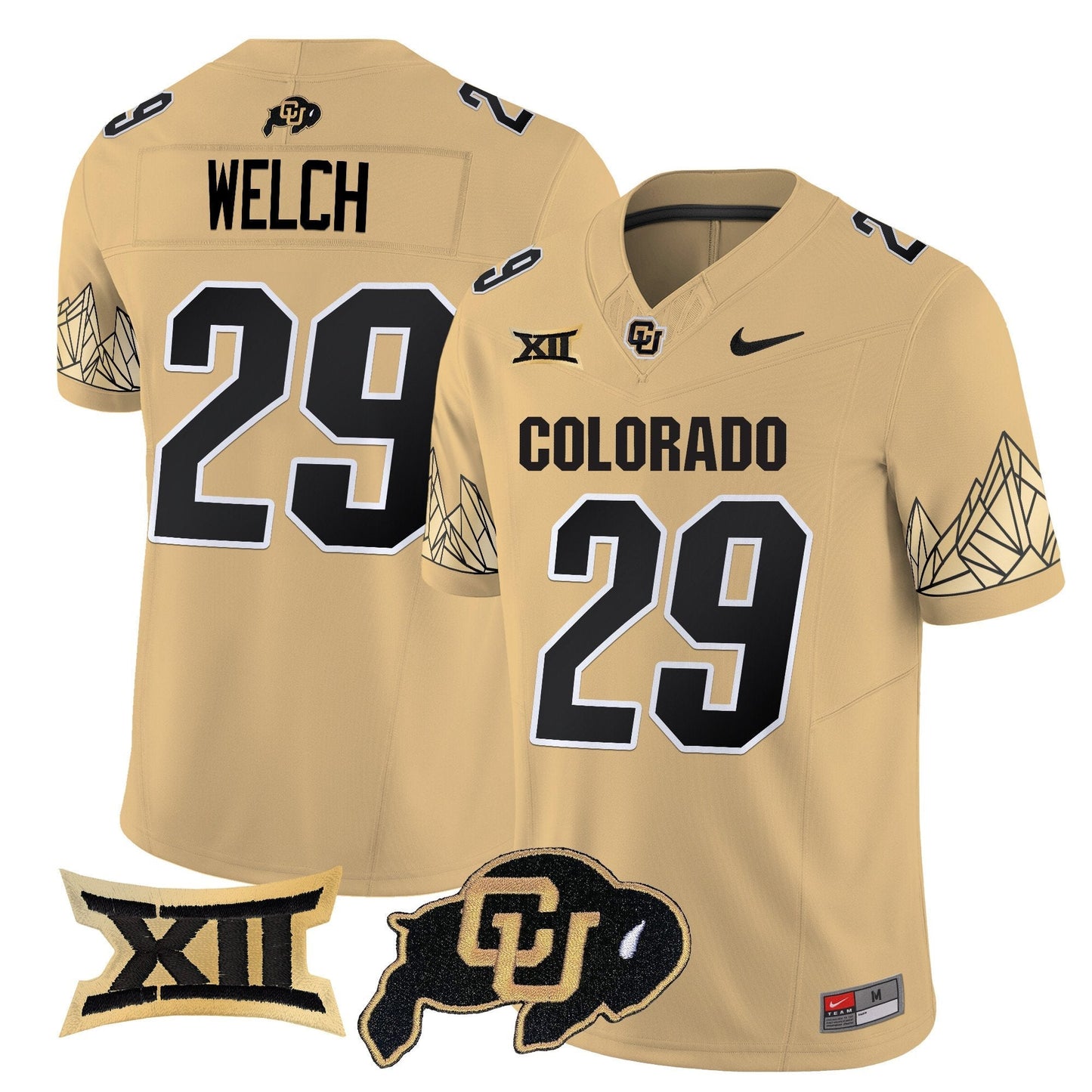 CU Vapor Limited Jersey V4 - Big 12 XII Patch - All Stitched