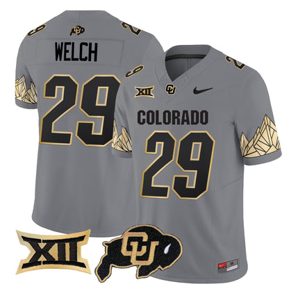 CU Vapor Limited Jersey V4 - Big 12 XII Patch - All Stitched