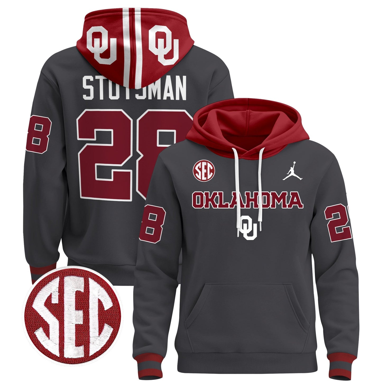 OU 2024 Pullover Hoodie V3