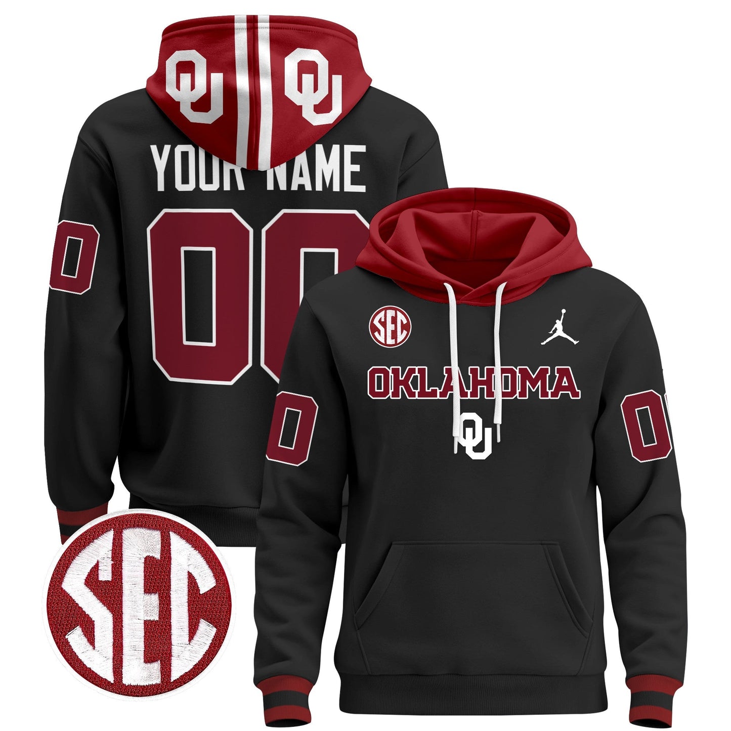 OU 2024 Custom Pullover Hoodie V3