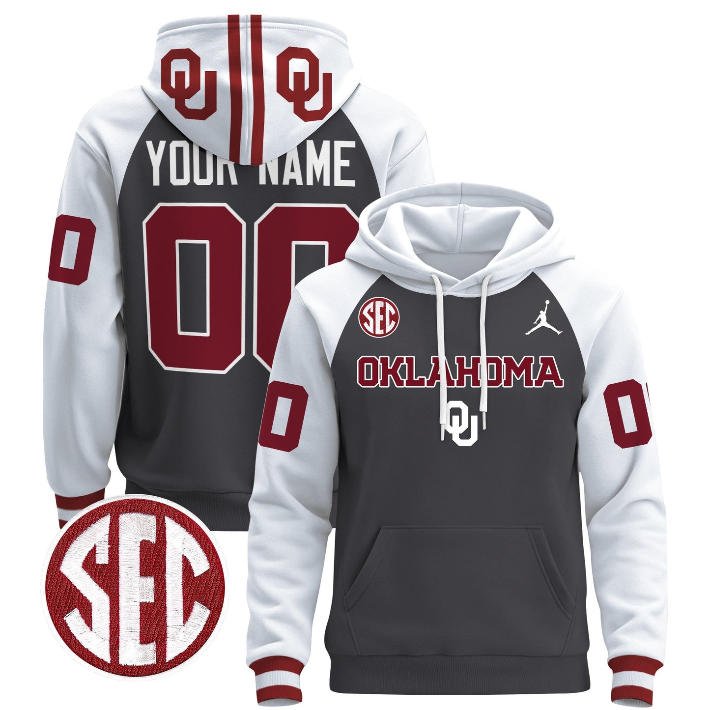 OU 2024 Custom Pullover Hoodie V3