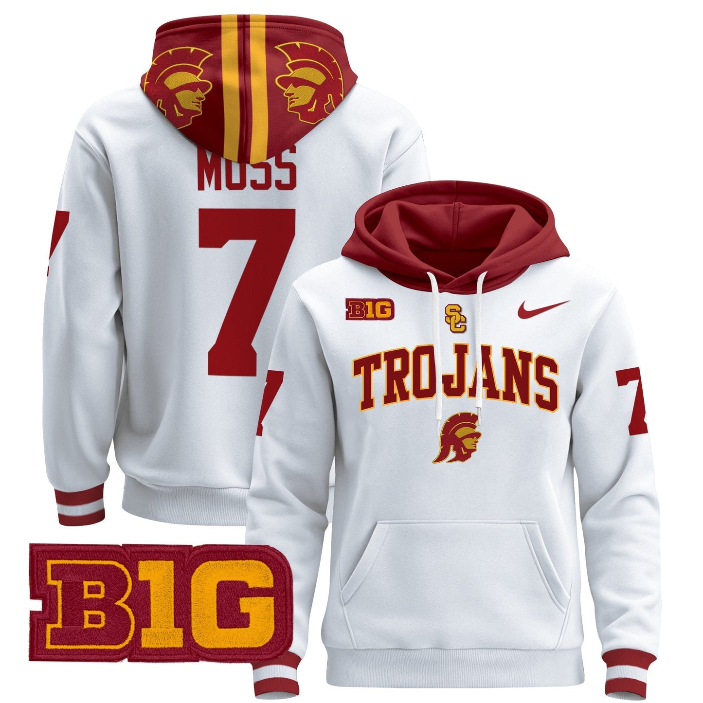 USC Trojans 2024 Pullover Hoodie V2